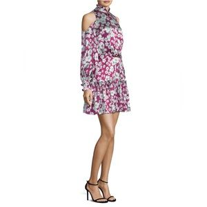 Alexis Audrina Floral print Silk Dress